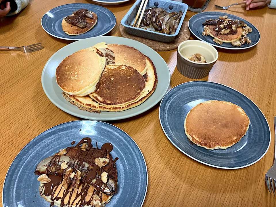 ＊イーストパンケーキ朝食🥞＊|＊抹茶＊さん