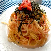 明太子クリームチーズパスタ| コマツ菜さん