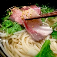 鰤しゃぶ温めん|半田手延べそうめんの店 阿波や壱兆さん