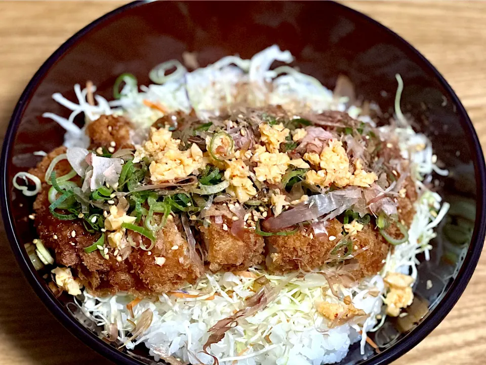 ☆にんにく醤油かつ丼|まぁたんさん