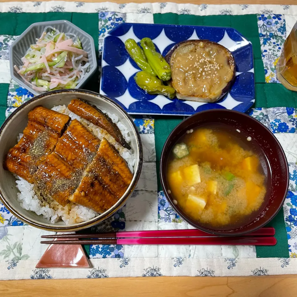 うな丼/なす田楽|ゆさんさん