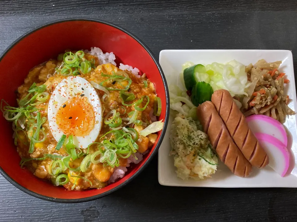 麻婆丼|まちゃさん