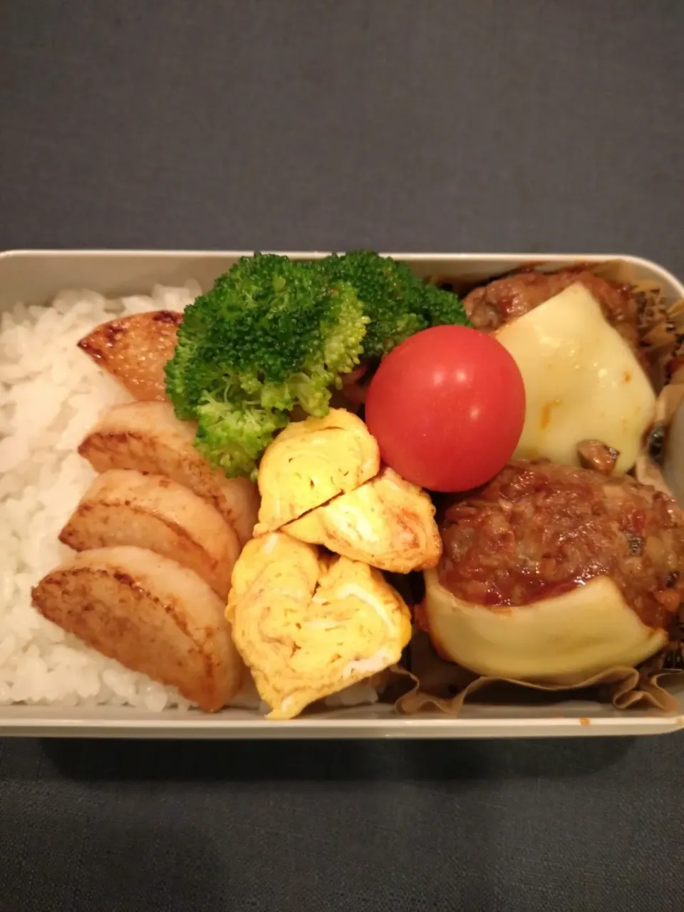 チーズハンバーグ弁当|mmmさん