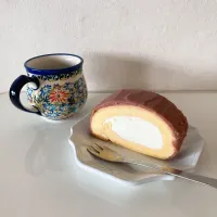 苺モンブランロールケーキ|ちゃみこさん