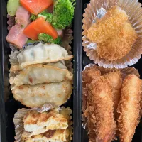 エビフライ弁当🍱|あーやーさん