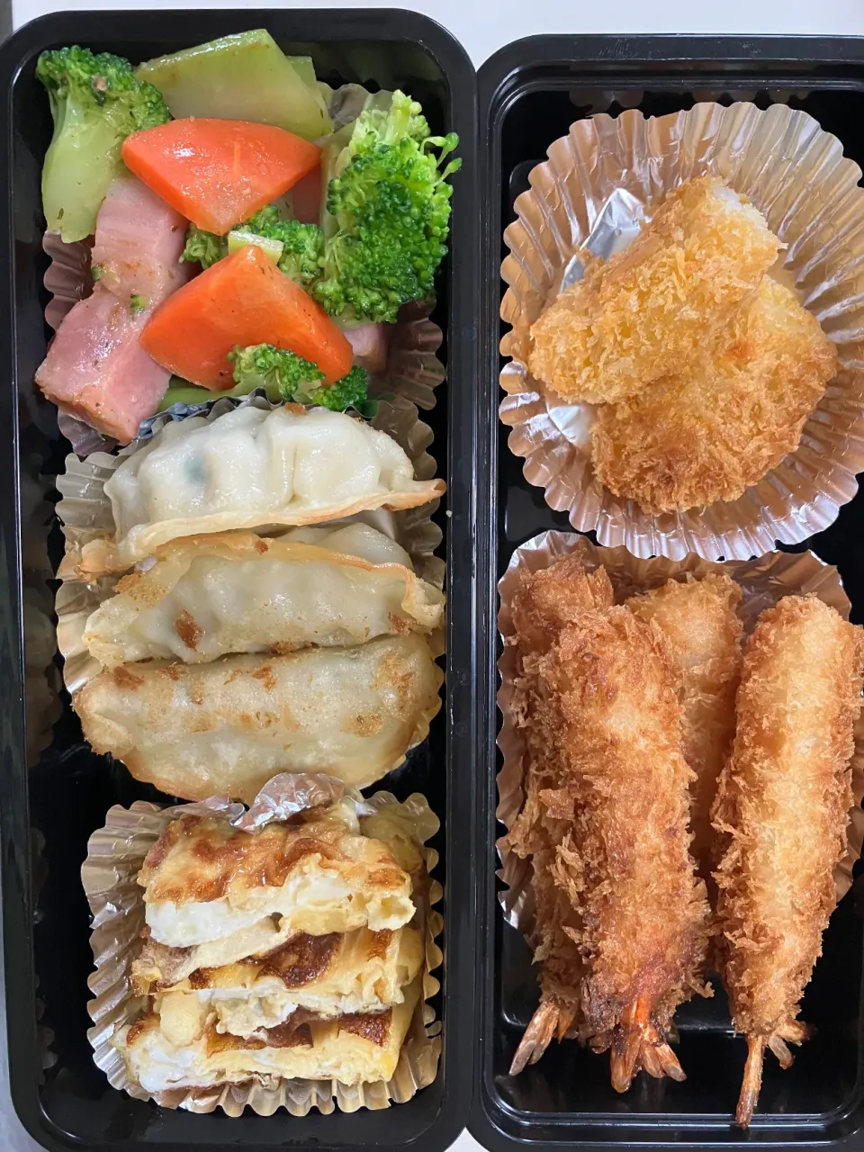 エビフライ弁当🍱|あーやーさん