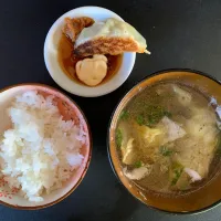 餃子定食|そらまめさん