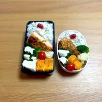 サーモンネギマヨのっけ弁当|sachi ＊さん