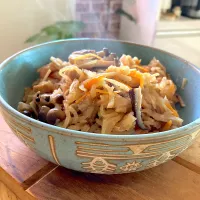 切り干し大根の煮物。チョコちゃんのお弁当投稿みたら食べたくなって作りました(@￣ρ￣@)|さくたえさん