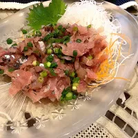 アジのタタキ🐟😋|アライさんさん