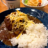 長男リクエストのハンバーグカレー|だまさん