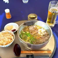 肉そば、筍ご飯❣️|Yoshihiro  Hamasakiさん