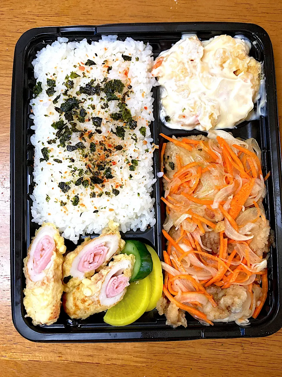 お弁当〜南蛮漬け、エビマヨ♪|mugiさん