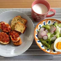 パパ作朝ごはん(11/23)|さっちんさん