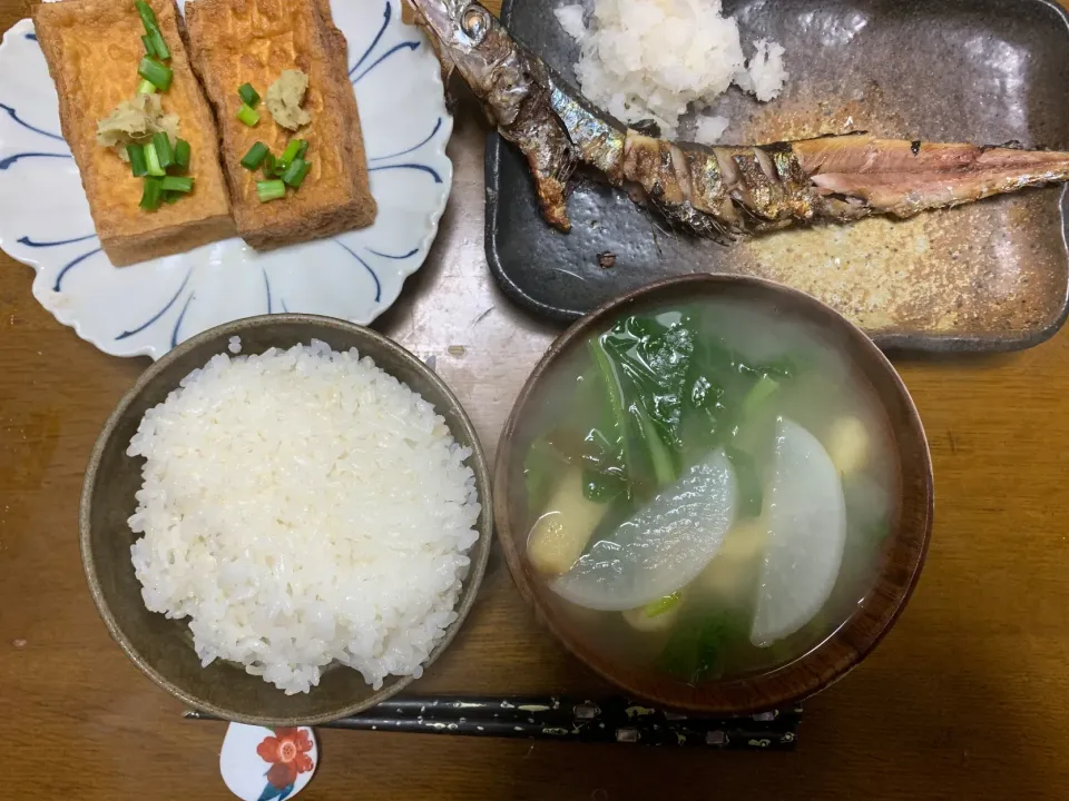 夕食　焼き魚失敗|ATさん