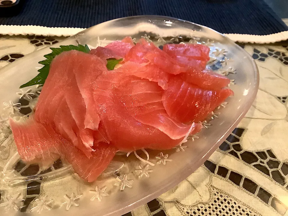 インドマグロのお刺身🐟😋|アライさんさん