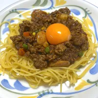 ちょっと贅沢なキーマカレースパゲティ♫wwwww|Yoshihiro Andoさん