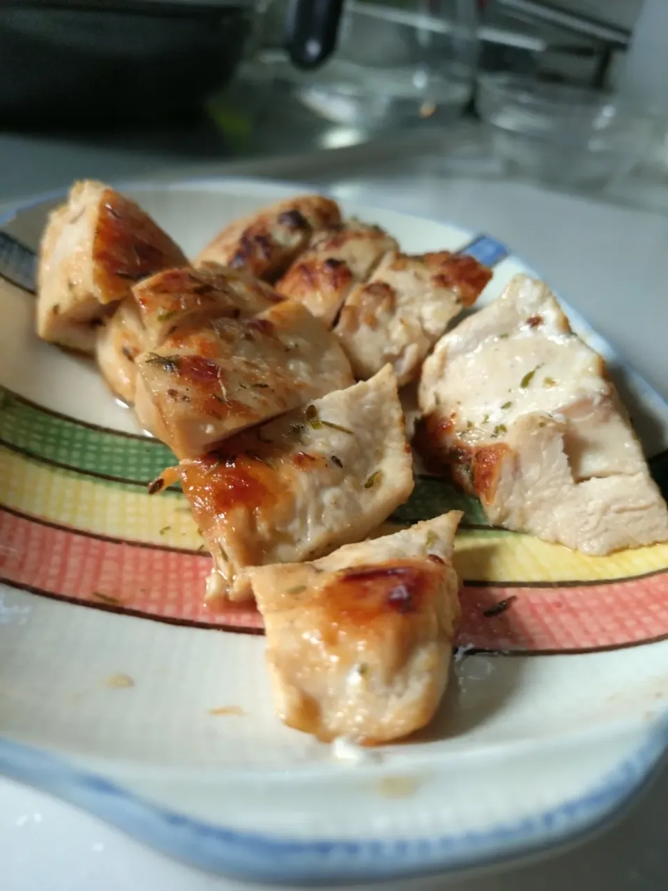 鶏むね肉の香草焼き|ガッツリ食べたいさん