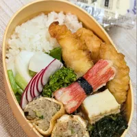 本日のお弁当〜とり天弁当|f.1125beさん