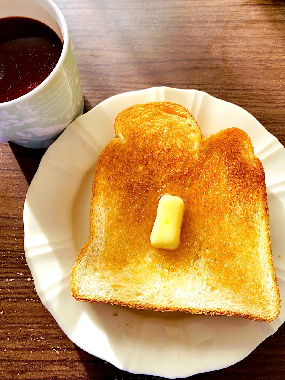 朝ごパン(ハニーバター)|とっしぃさん