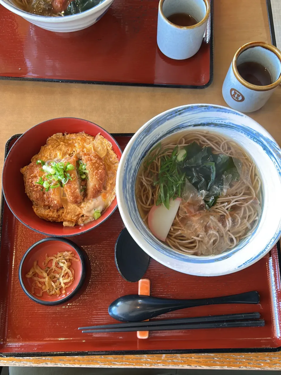 カツ丼定食|龍国命さん