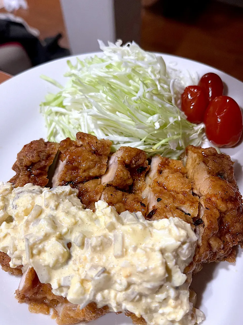 チキン南蛮な晩御飯|ちーさん