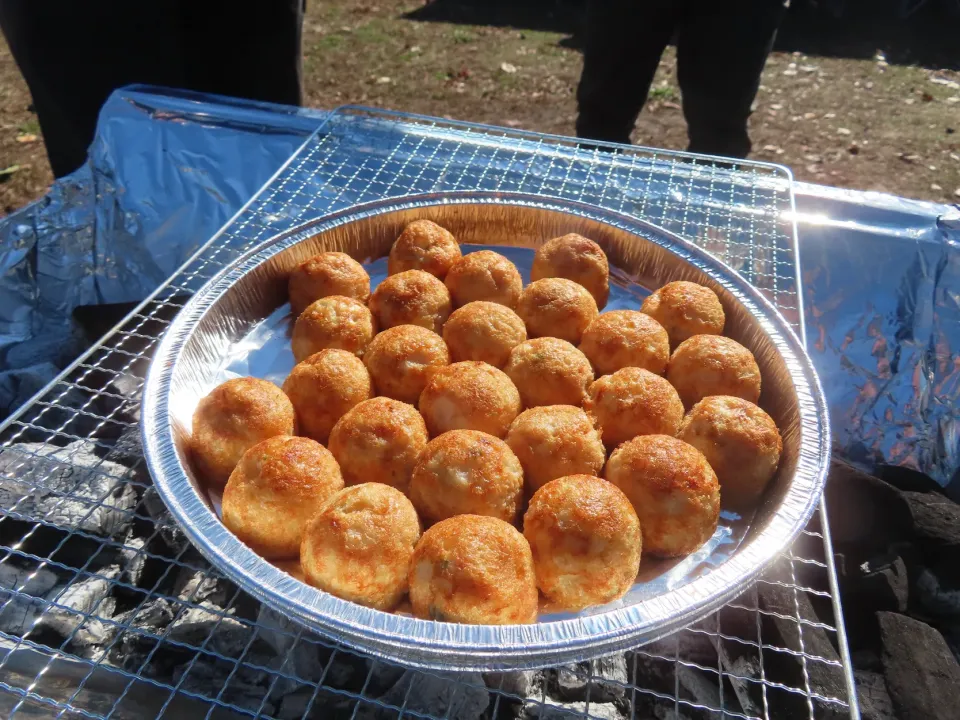 BBQで手っ取り早い　たこ焼き|Takeshi  Nagakiさん