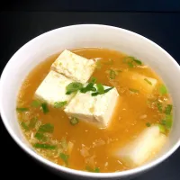 15:20 お豆腐お餅入り味噌汁（上げ忘れ）| へれ子さん