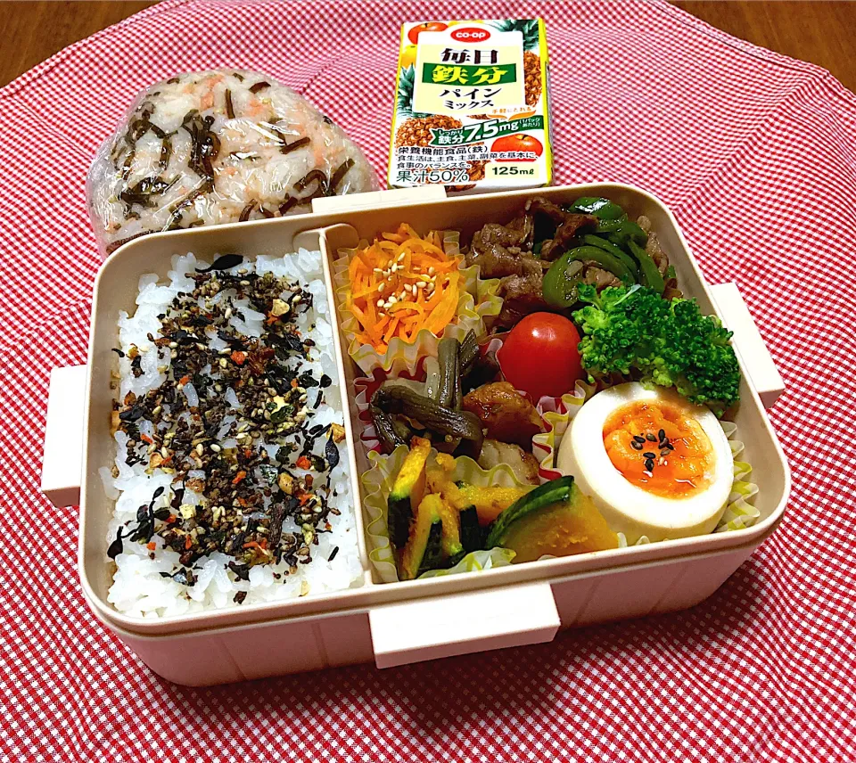 11月25日お弁当＆朝練おにぎり|Meimamaさん