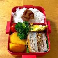 レンコンハサミ揚げ弁当|ももちゃんのママさん