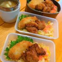 スープジャー登場！！炒飯と豚汁弁当|さやかさん