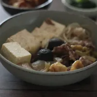 糀甘酒で黒毛和牛の肉豆腐|ちいさなしあわせキッチンさん