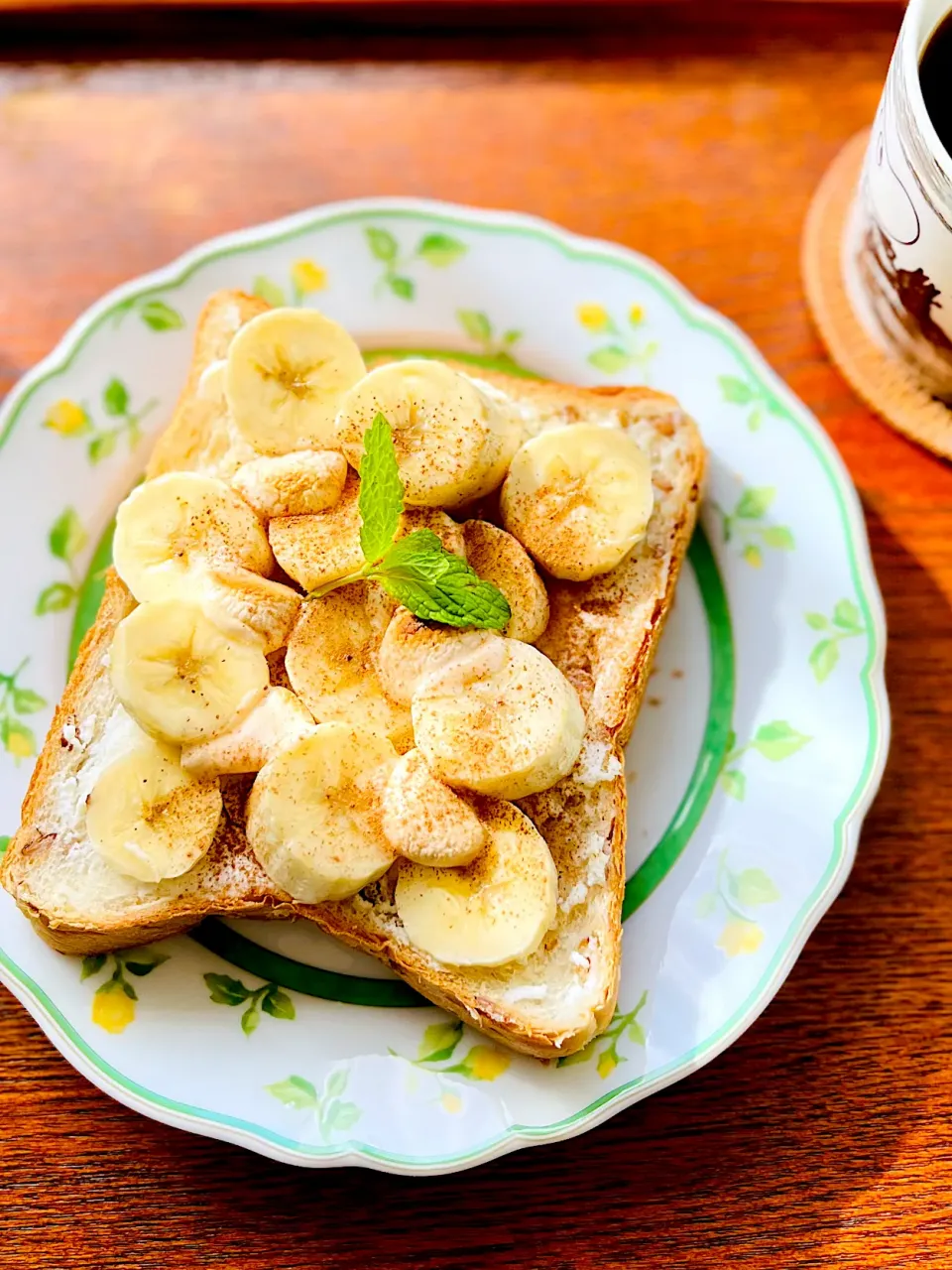 バナナクリームチーズトースト🍌Banana Cream Cheese Toast|アッコちゃん✨さん