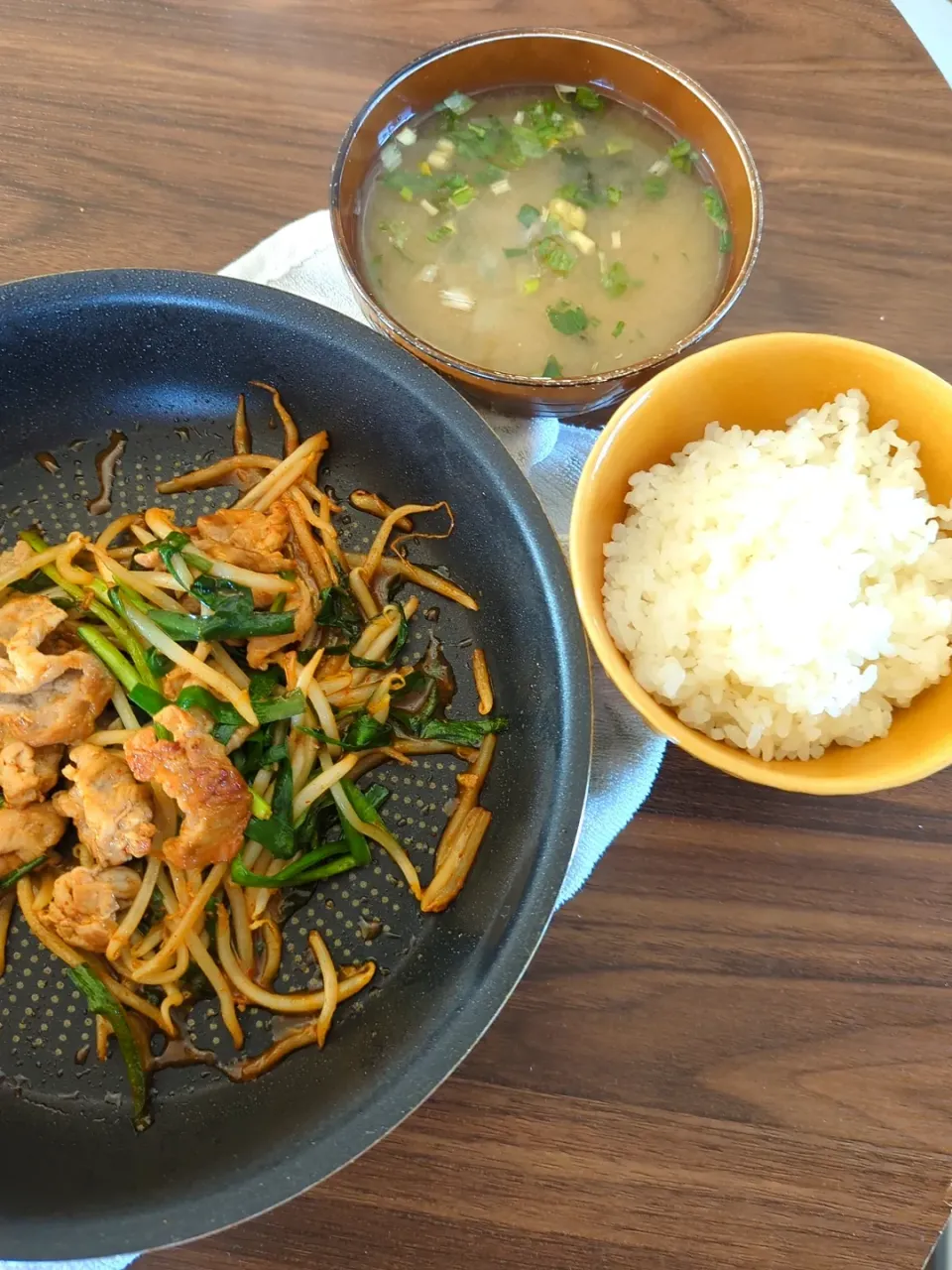 豚キムチ定食|明子さん