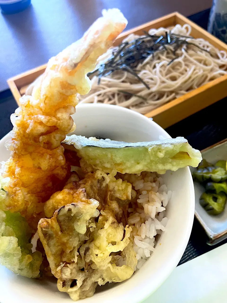 ミニ天丼とざるそば！ゴルフ場ランチ|Tomyさん