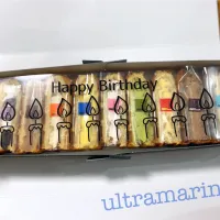 ＊誕生日ワッフル♪＊|ultramarineさん