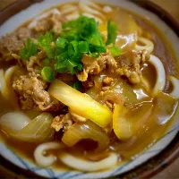 和風出汁のカレーうどん|名状しがたいゴミムシのようなものさん