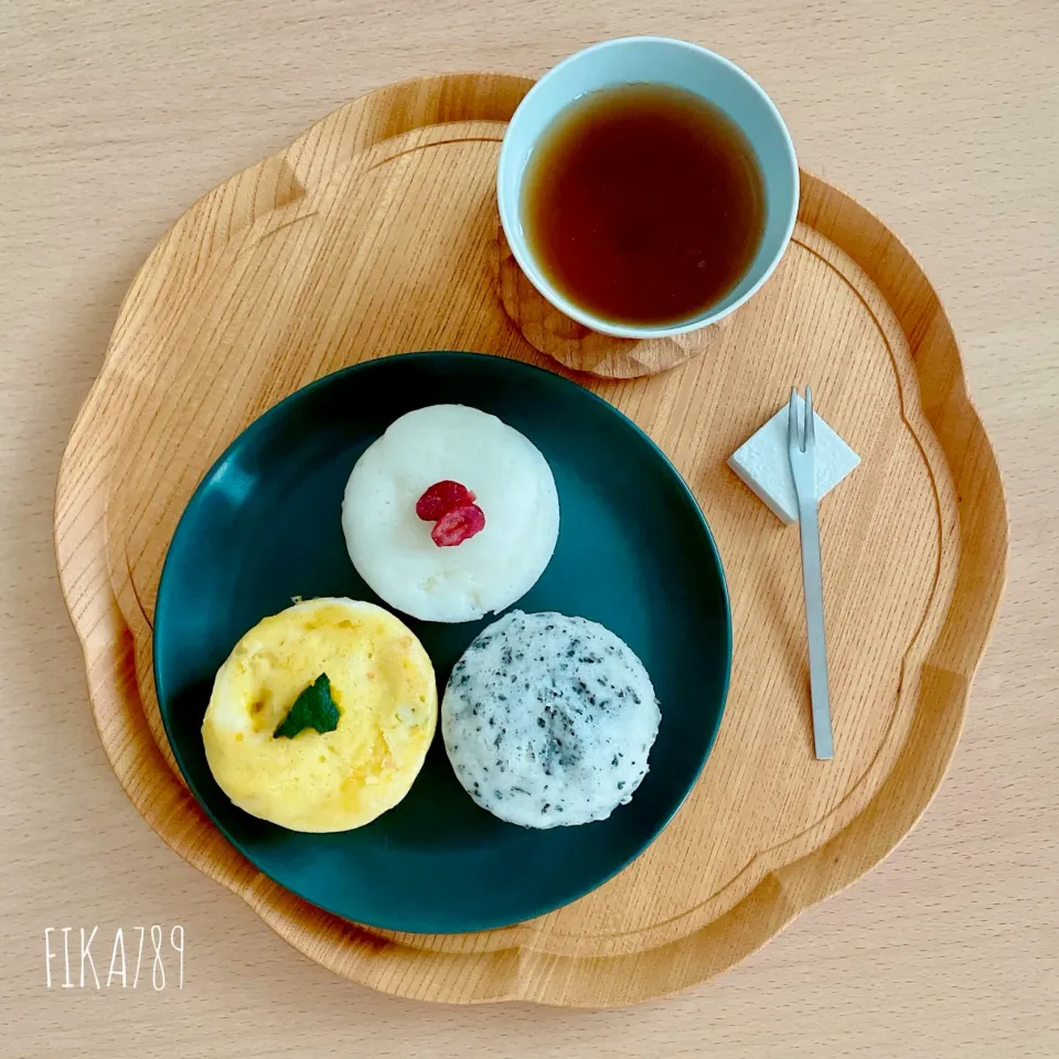 どれを食べよか 米粉蒸しパン|FIKA789さん