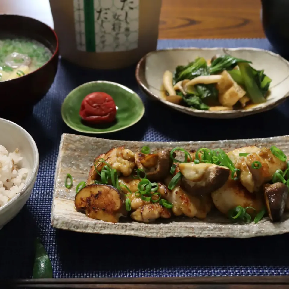 ダイエット定食　女将のだしパウダーと|かおるさん