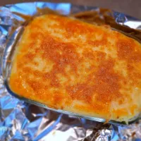 Cowboy 's pie with mozzarella and cheddar on top|Valentina Kryzhanovskaさん