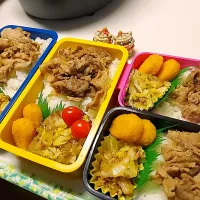 夫弁当､息子弁当､娘弁当､私弁当|みどりさん