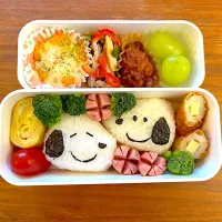 スヌーピー弁当|みたらしさん