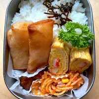 今日の高校生男子弁当🍱|はぴたさん