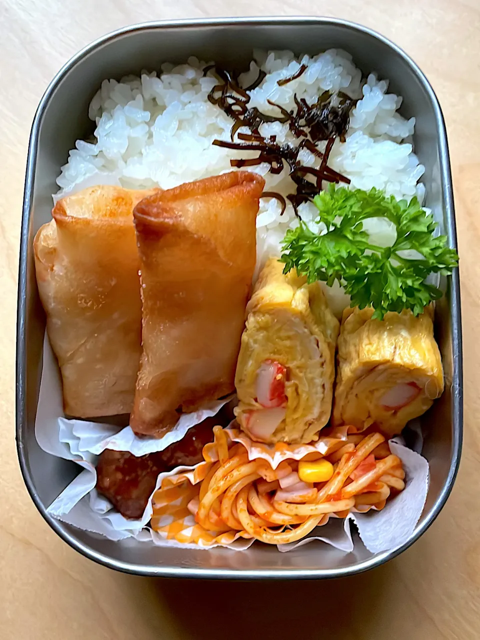 今日の高校生男子弁当🍱|はぴたさん