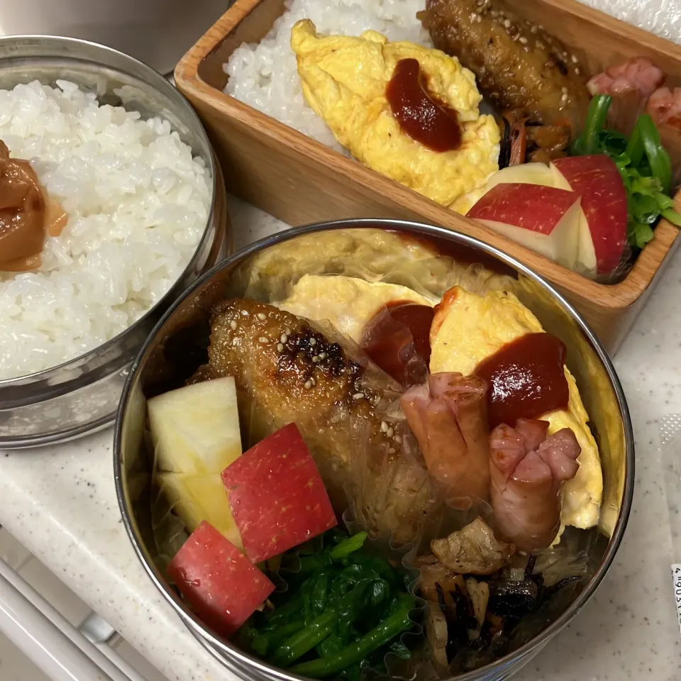 チーズオムレツ弁当|たんぽぽさん