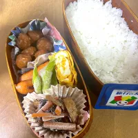 息子作お弁当。| マイさん