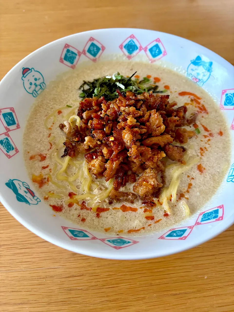 11/26のお昼ごはん~胡麻たっぷり担々麺（？）~|ゆかｕさん