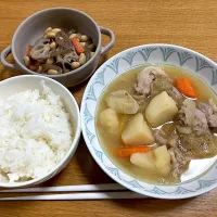 ＊肉じゃが夕飯＊|＊抹茶＊さん