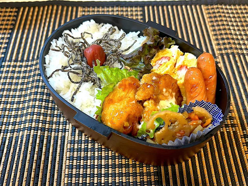 今日の高校男子弁当(11/26)|ミカリンさん