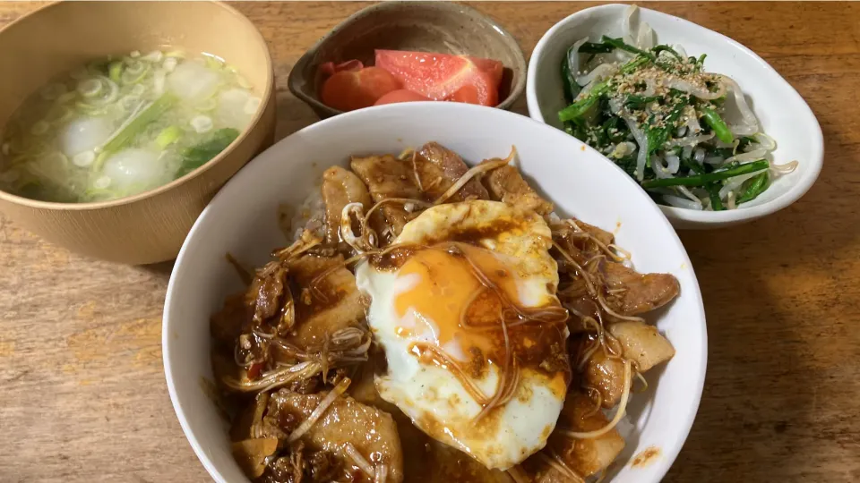 11/26 豚丼|はるははさん